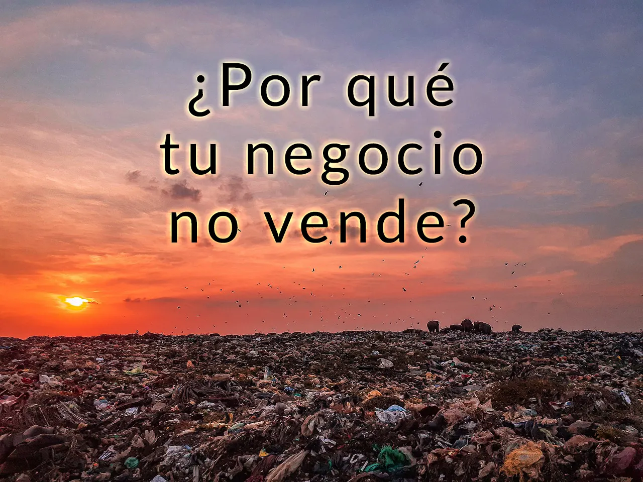 ¿Por qué tu negocio no vende?